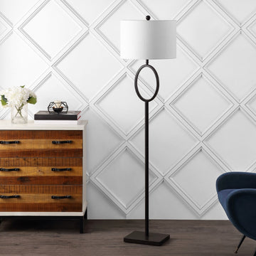 April 61" Metal LED Floor Lamp - JONATHAN Y